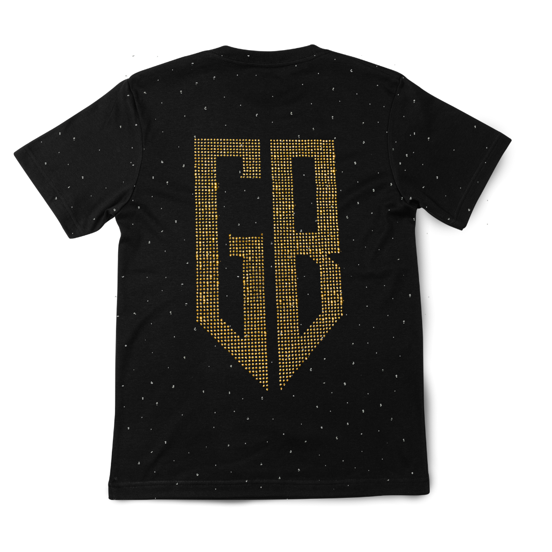 Playera Gabito Ballesteros diamantes