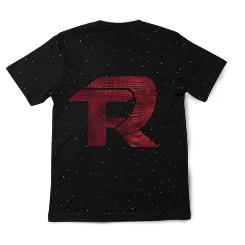 Playera Fuerza Regida diamantes