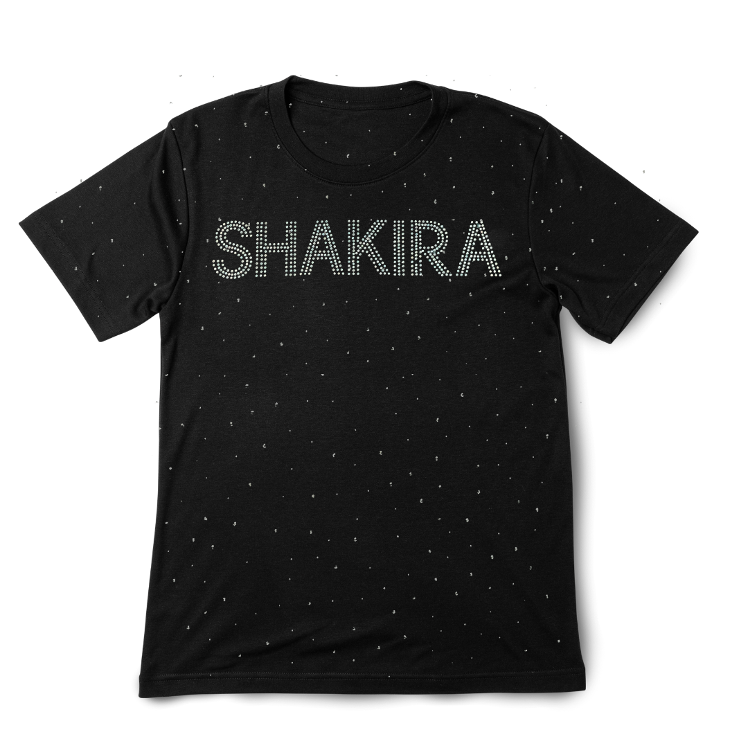 Playera Shakira diamantes