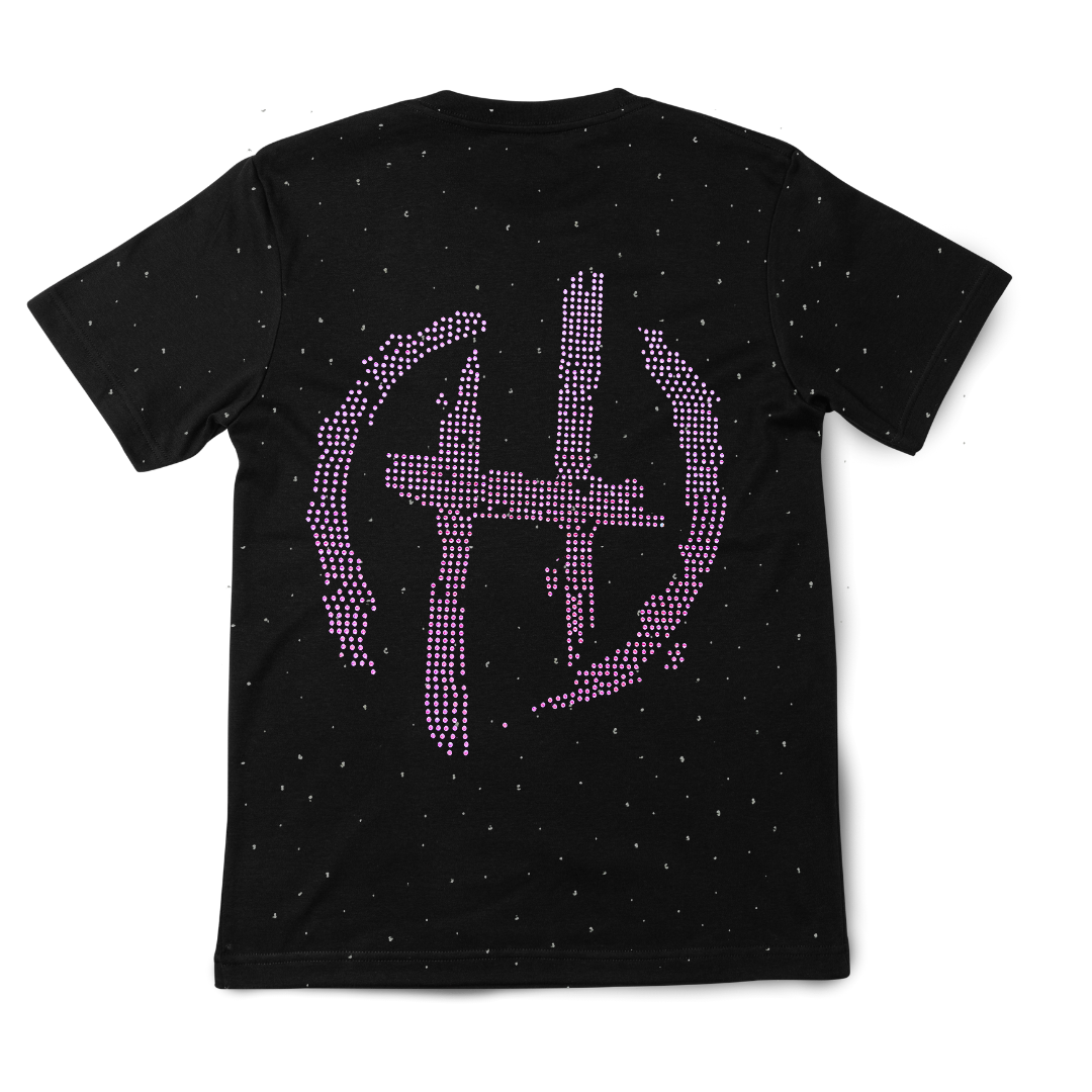 Playera SAD GIRLZ diamantes